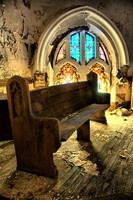 Cathedral, church, sampler, perfume samples